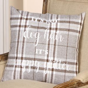 Beds & Blankets | Dog Cushion With Quote – Brown & Grey Beds & Blankets Beds & Blankets