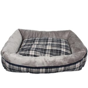 Beds & Blankets | Grey Checked Dog Sofa Bed – Large 70X16Cm Beds & Blankets Beds & Blankets