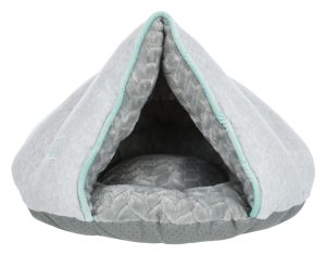 Beds & Blankets | Trixie Junior Cave Round Dog Bed – Light Grey/Mint – 45 × 30 × 40 Cm Beds & Blankets Beds & Blankets