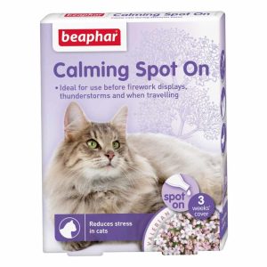 Calming & Behaviour | Calming Spot-On Solution For Cat – 3 X 4Ml Calming & Behaviour Calming & Behaviour