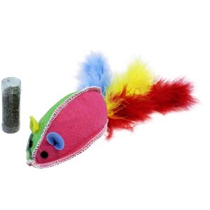 Catnip Toys | Giant Catnip Mouse Cat Toy – 26Cm X 6.5Cm X 7Cm Cat Catnip Toys