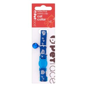 Collars & Harnesses | Reflective Safety Clip Cat Collar – Blue – Adjustable – (13Cm X 16Cm) Cat Cats