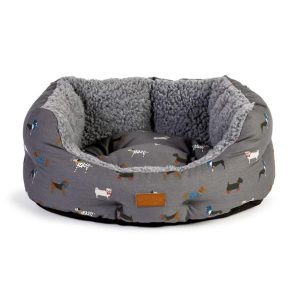 Donut Beds | Fatface Marching Deluxe Slumber Dog Bed – 89Cm Beds & Blankets Beds & Blankets