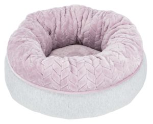 Donut Beds | Trixie Junior Round Dog Bed – Light Grey/Light Lilac – Ø 40Cm Beds & Blankets Beds & Blankets