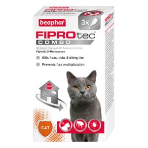 Flea, Tick & Worm | Beaphar Combo For Cats – 1 Pipette Dog Dog