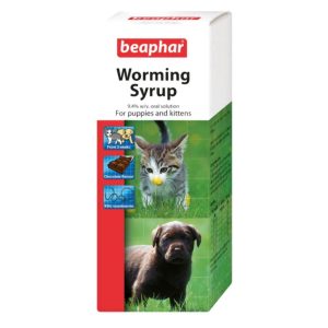 Flea, Tick & Worm | Puppies & Kittens Worming Syrup For Dogs And Cats – 45Ml Dog Dog