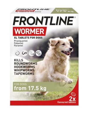 Flea, Tick & Worm | Xl Flavoured Tablets For Dogs – 2 Pack Dog Dog