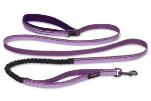 Leads & Harnesses | All-In-One Dog Lead – Purple – Large – 210Cm X 2.5Cm Dog Dog