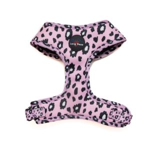 Leads & Harnesses | Funk The Dog Leopard Dog Harness – Pink – Large Dog Dog