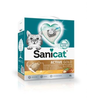 Litter & Litter Trays | Active Gold Argan Ultra Clumping Cat Litter – 6L Cat Cats