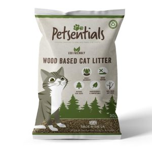 Litter & Litter Trays | Biodegradable Wood Based Pine Scent Cat Litter – 30 Litre Cat Cats