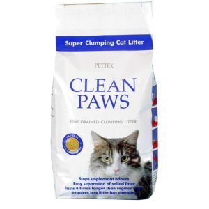 Litter & Litter Trays | Clean Paws Super Clumping Cat Litter – 15Kg Cat Cats