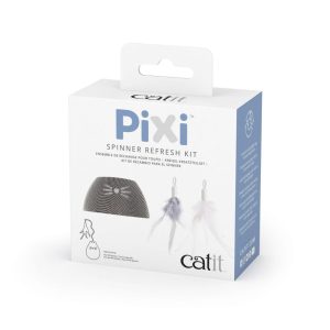 Pet Technology | Pixi Spinner Cat Refresh Kit – White Cat Cats