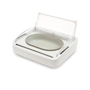 Pet Technology | Surefeed Sealed Pet Bowl – White – White Cat Cats