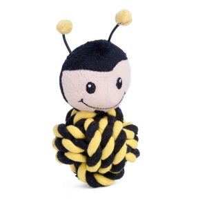 Plush & Soft Toys | Buddies Bert Bee Yellow & Brown Rope Ball Dog Toy – 11.5Cm X 8Cm X 8Cm Dog Dog