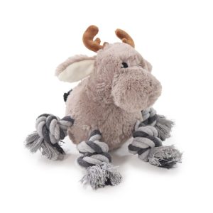 Plush & Soft Toys | Christmas Richie Reindeer Plush And Rope Adult Dog Toy – 1 Piece Dog Dog