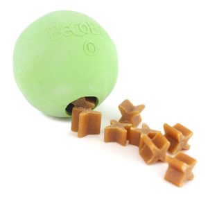 Plush & Soft Toys | Natural Rubber Treat Dispensing Ball Dog Toy – Green – Large – 7.5Cm X 7.5Cm Dog Dog