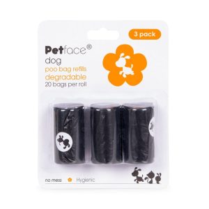 Poop & Waste Bags | Dog Poop Bag Refills – 60 Pieces Dog Dog