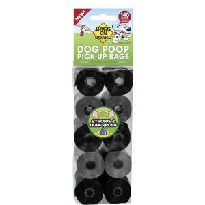 Poop & Waste Bags | Waste Pick-Up Dog Poop Bags – 140 Pieces Dog Dog