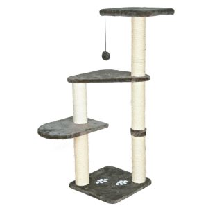 Scratching Trees & Posts | Altea Cat Scratching Post – Platinum Grey – 40Cm X 40Cm X 117Cm Cat Cats