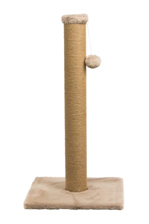 Scratching Trees & Posts | Nature First Navar Ii Cat Scratch Post – 39 X 39 X 80Cm Cat Cats