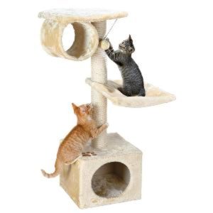 Scratching Trees & Posts | San Fernando Cat Scratching Post – Beige – 36Cm X 36Cm X 106Cm Cat Cats