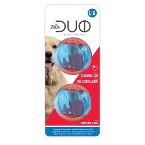 Throw & Fetch Toys | Duo Ball With Led Dog Toy – 5Cm Dog Dog