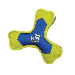 Tough Toys | Fitness Tough Nylon Tri Bone Dog Toy – Blue & Green – 24.1Cm Dog Dog