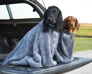 Travel Accessories | Microfibre Grey Dog Drying Bag – Large 100 X 75 X 54Cm Dog Dog