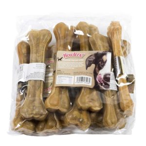 Treats & Training | 8" " Pressed Bones Dog Treat – 10 Per Pack – Beef Dog Dog