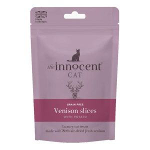 Treats | The Innocent Grain-Free Cat Treats – Venison & Potato – 70G – Venison Cat Cats