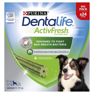 Treats & Training | Activfresh Dental Chew Medium Dog Treats – 6 X 5 Sticks Dog Dog