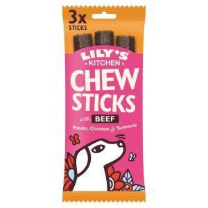 Treats & Training | Chew Sticks Dog Treat – Beef – 120G – Beef Dog Dog