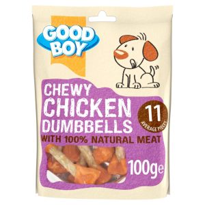 Treats & Training | Chewydumbbells Dog Treats – Chicken – 100G Dog Dog