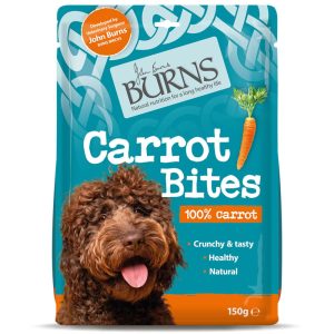 Treats & Training | Low Fat Dog Treats – Carrot Bites – 150G Dog Dog