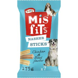 Treats & Training | Nasher Sticks Adult Medium Dog Treats With Chicken And Beef – 175G – Chicken & Beef Dog Dog