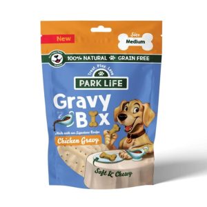 Treats & Training | Park Life Gravy Bix Chicken Dog Biscuits – 100G Dog Dog