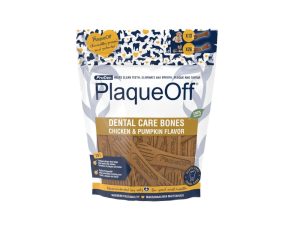 Treats & Training | Plaqueoff Dental Care Bones Chew Dog Treats – Chicken & Pumpkin – 485G Dog Dog