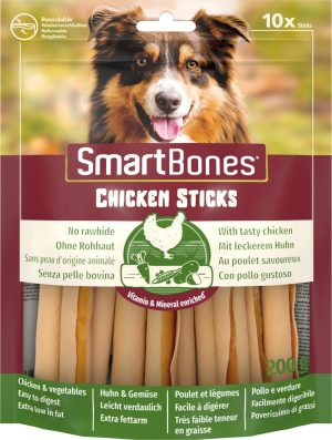 Treats & Training | Sticks Adult Dog Treats – Chicken – 10 Per Pack – Chicken Dog Dog