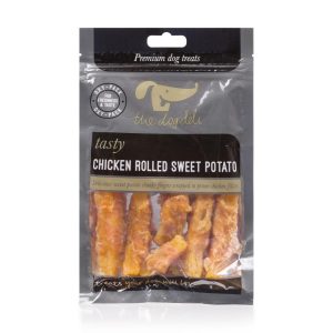 Treats & Training | The Dog Deli Rolled Premium Dog Treats – Chicken & Sweet Potato – 5 X 100G – Chicken Dog Dog