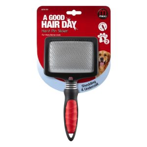 Grooming | A Good Hair Day Shedding And Undercoat Hard Pin Dog Slicker – Extra Large Dog Dog