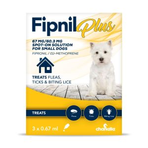 Flea, Tick & Worm | Fipnil Plus Dog – For Small Dogs Dog Dog