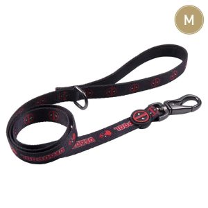 Leads & Harnesses | Deadpool – Dog Premium Leash M – M Dog Dog